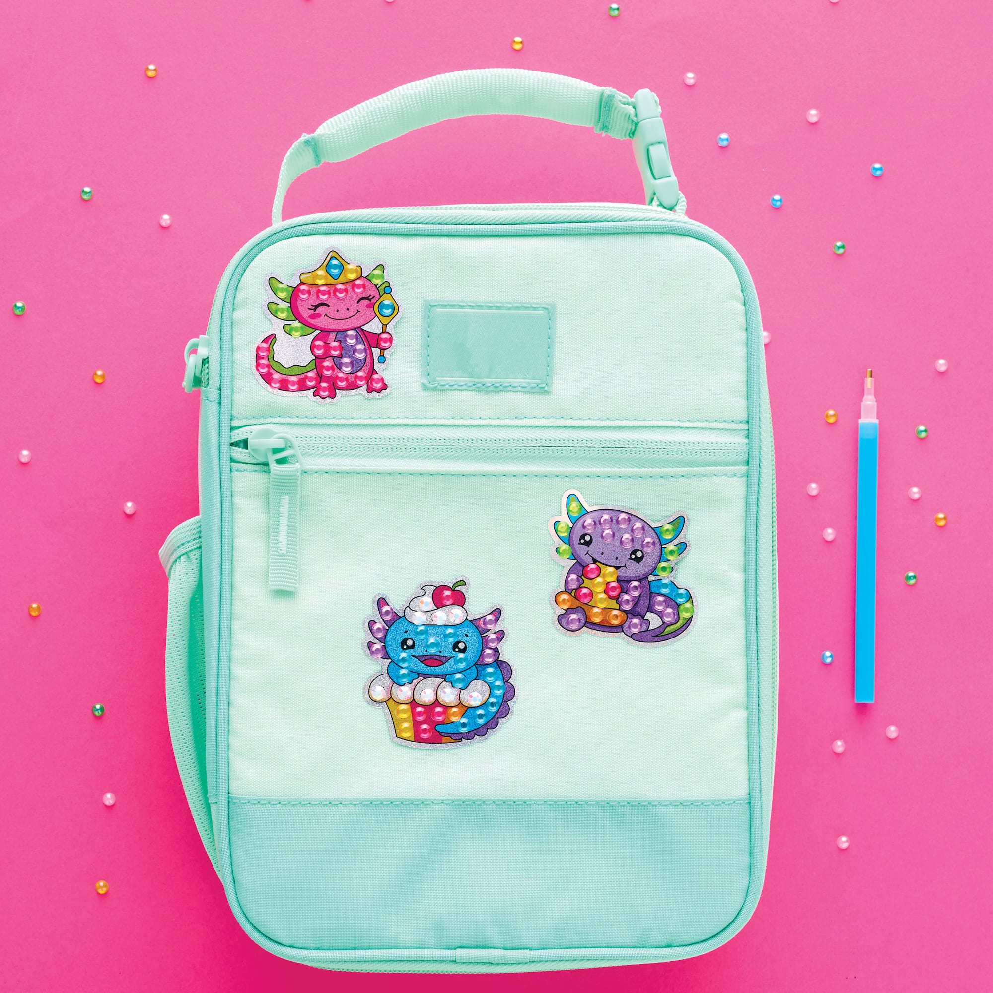 Creativity for Kids® Big Gem Diamond Painting Axolotl